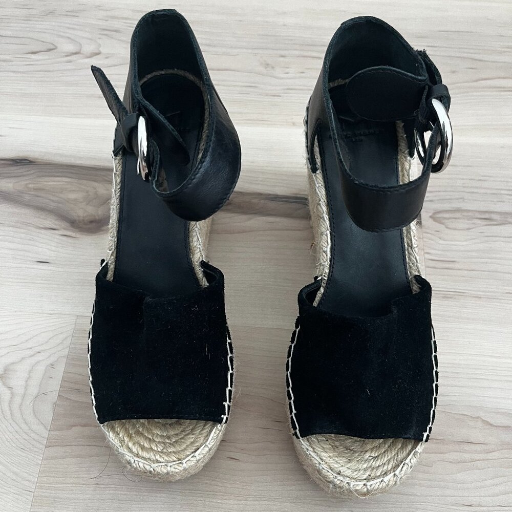 Marc Fisher LTD Alida Espadrille Wedge Sandals 8 - Picture 2 of 4